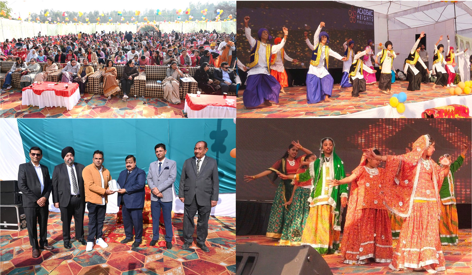 अकादमिक हाइट्स पब्लिक स्कूल में 11वां वार्षिक समारोह आयोजित- सिविल सर्जन डॉ. पवन कुमार मुख्य अतिथि के रूप में शामिल हुए